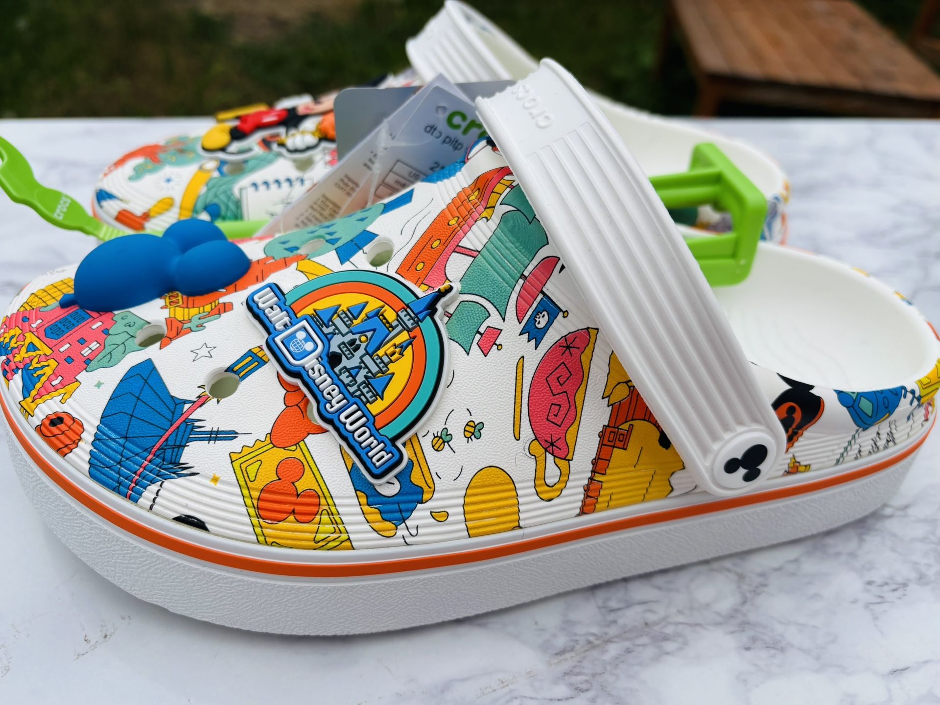 NWT Disney X Crocs Adults Walt Disney World 50th Anniversary Men