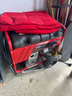 New Troy-Bilt 5550 watt/8550 genertor