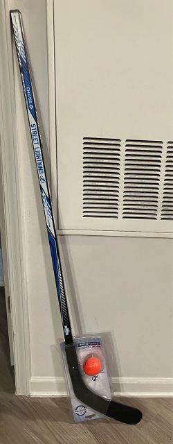 Tampa Bay Lightning Bauer Street Hockey Stick & Ball Set