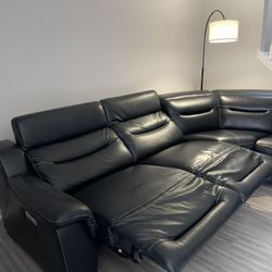Recliner Couch Leather 