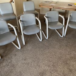 6 Dining Room Chairs, 2 Bar Stools