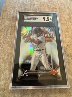 2018 bowman chrome AFL-RA Ronald Acuna