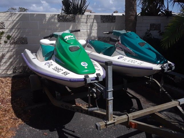 2 SeaDoo jet skis for sale