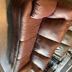 Leather Sofa 