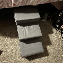 Dog Steps With Three Compartments For Toys Or Whatever