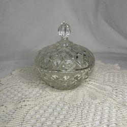 VTG Crystal Candy Dish