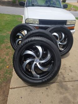 New tires and wheels