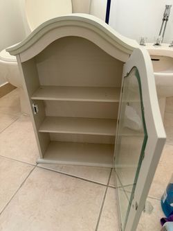 Bathroom wall cabinet storage