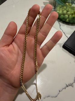 10k solid gold Cuban chain
