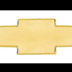 Gold Front Grille Bowtie Emblem for 1(contact info removed) Chevy Silverado, 2000-2006 Chevy Suburban Tahoe