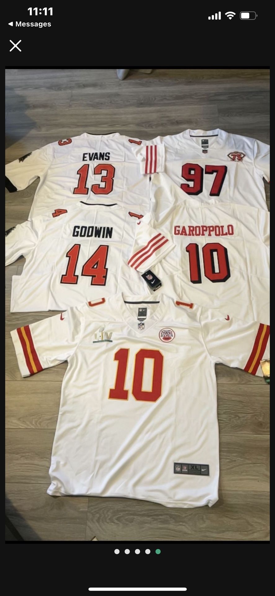 49ers Jersey, and more NFL! Size XL