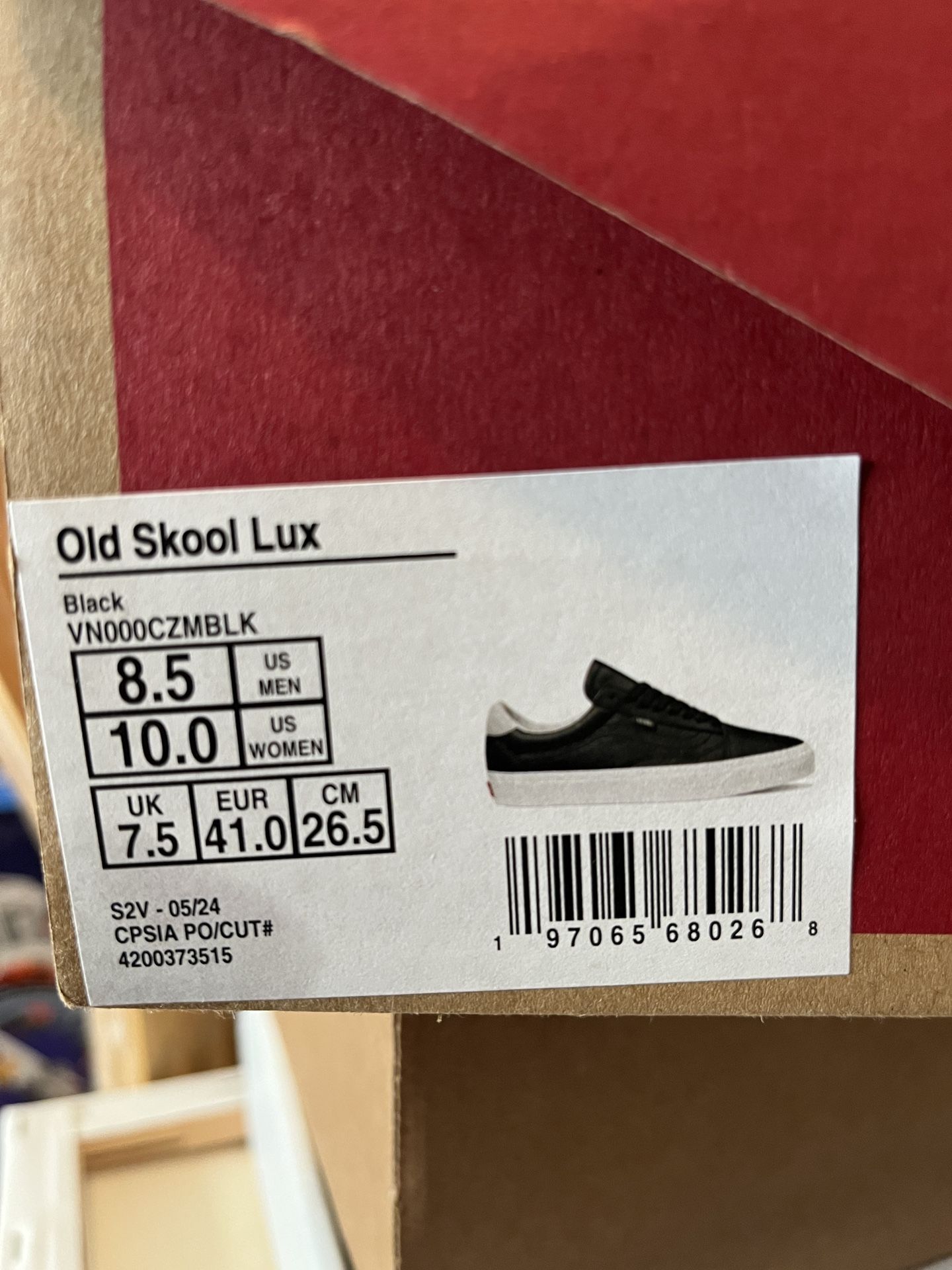 Vans Men’s 8.5