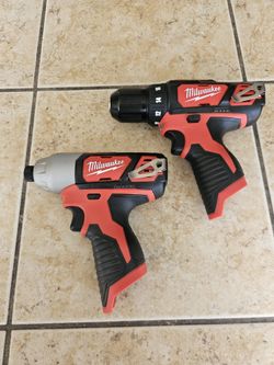Milwaukee Drill & Impact Driver.