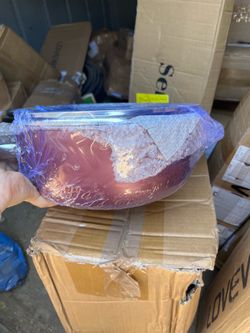 Brand new pot with cooking spoon