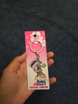 Hawaii Hello kitty keychain