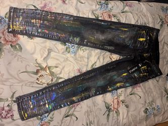Purple Brand Holographic Jeans Size 28