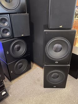 M&K V12 NON POWERED LINE ARRAY SUBWOOFERS 