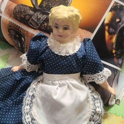 Vintage antique porcelain doll