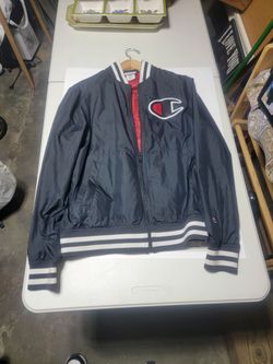 Vintage Champion Varsity Bomber Jacket