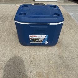Coleman 52 Quart Cooler With Handle And Wheels