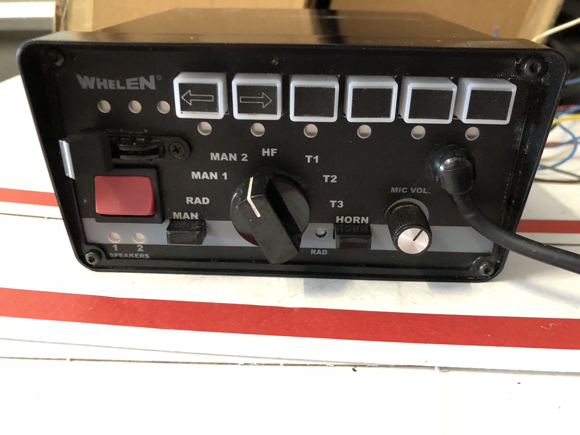 Whelen 295SLSA6 Police Siren Light Controller
