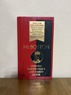 Mr. Boston: Official Bartender's & Party Guide  Cooper, Renee  Good  Book  