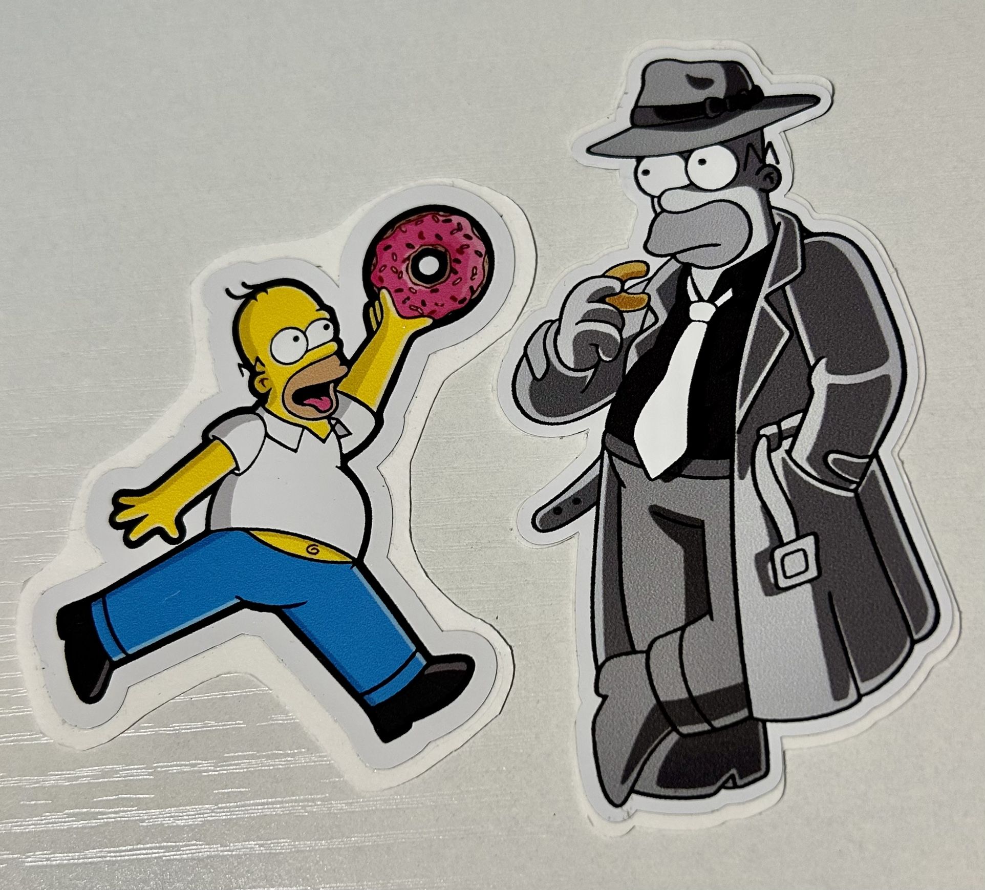 Homer Simpson Stickers Pack Of 2