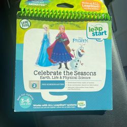 Leap Frog Leap Start Frozen Celebrate The Seasons Book