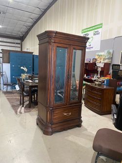 Casa Cristina Armoire by Pulaski Furniture mirrored doors solid wood cabinet