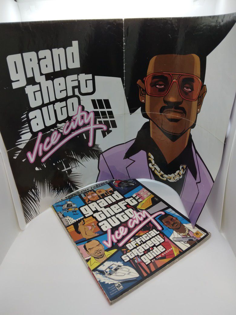 Grand Theft Auto Vice City Poster GTA Poster Gaming Poster 