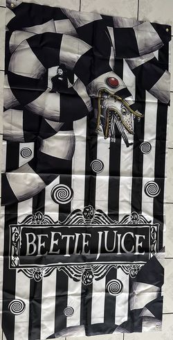 Beetlejuice Door Banner 