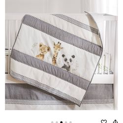 Jungle Animal Crib Set 