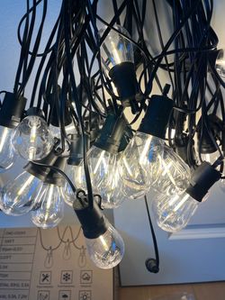 100FT LED Outdoor String Lights 30 Bulbs