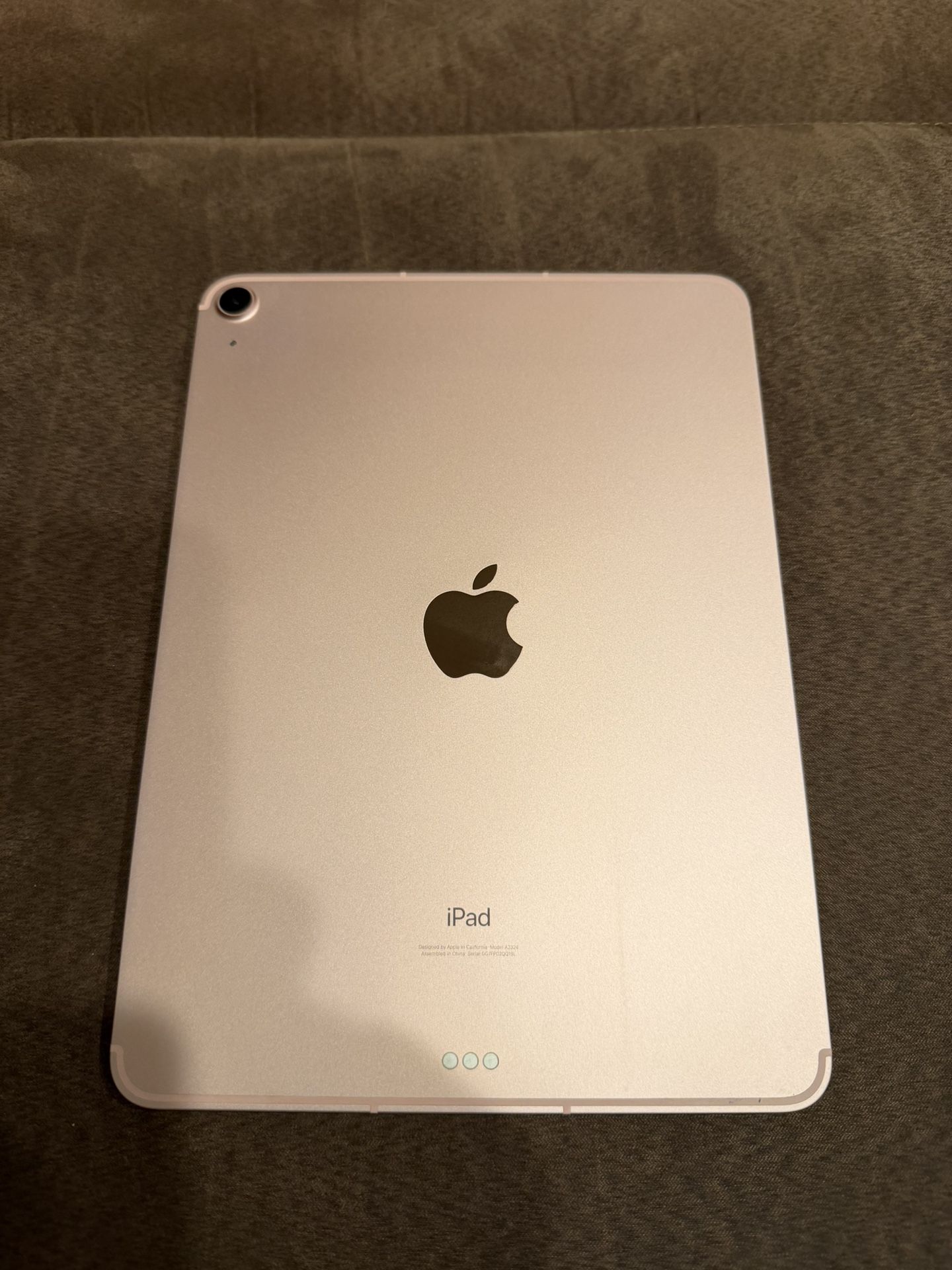 iPad Air 4th Generation Rose Gold 256GB WiFi & Cellular