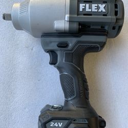 FLEX 24-volt Variable Speed Brushless 1/2-in Drive Cordless Impact Wrench (Bare Tool)