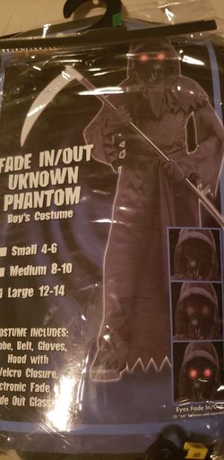 Boys Phantom costume LIKE NEW