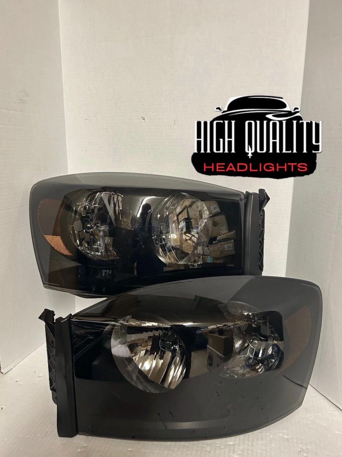 Dodge Ram 2006. 2008 Headlights.