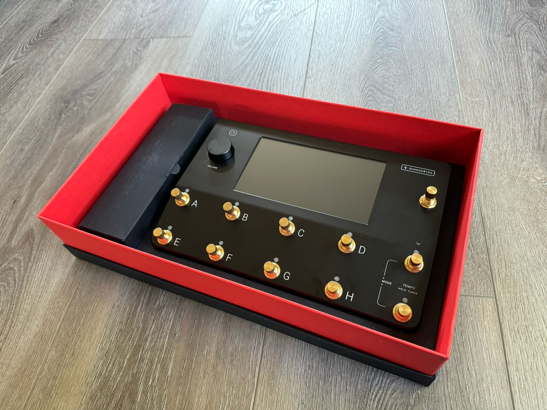 Neural DSP Quad Cortex - Limited Edition Black & Gold w/ Official Gig Case Bundle