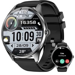 Brand: iBesi iBesi Smart Watches for Men Women with 1.43" AMOLED Display, 7-Day Battery, 120+ Sport Modes, Bluetooth Calling, Heart Rate & Sleep Monit