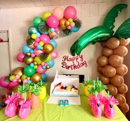 Hawaiian decoration party