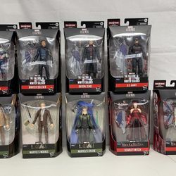 Marvel Legends Disney Plus, The Falcon And Winter Soldier, Loki, Wanda Vision, 9 Figures