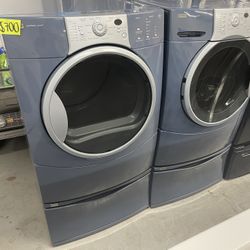 Blue Kenmore Front Loader Washer And Dryer 