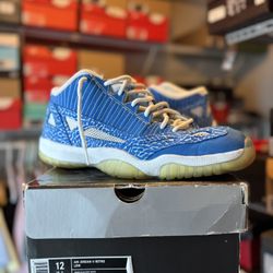 Jordan 11 Low Argon Blue Sz 12 (2007)
