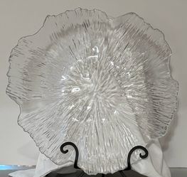 Vintage Arcoroc France Fleur 15” Platter