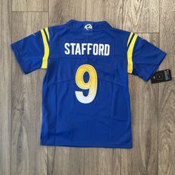 Youth LA Rams #9 Stafford Stitched Jersey , S to XL