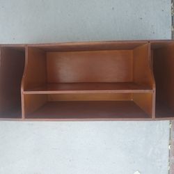 Wooden Desk Organizer