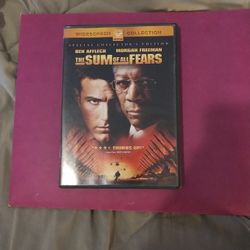 DVD Sum Of All Fears