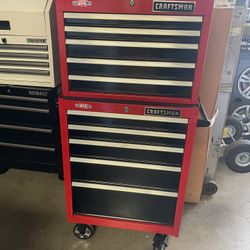 Set Tool Box Craftsman Red 