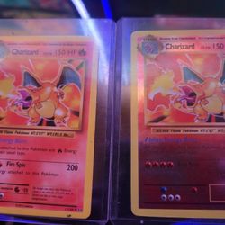 2 Charizard Holo