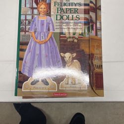 American Girl Felicity Paper Doll Book